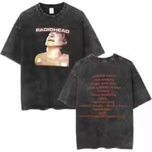 Radiohead Washed Cotton Band Tee