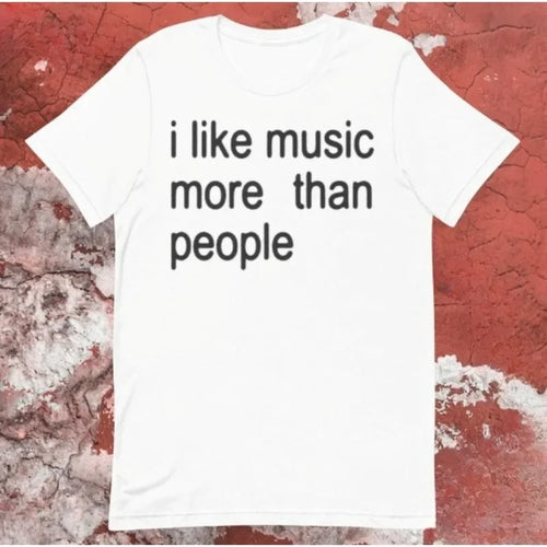 Music Over People Graphic Tee