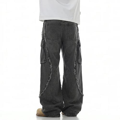Avant Cargo Raw Edge Jeans