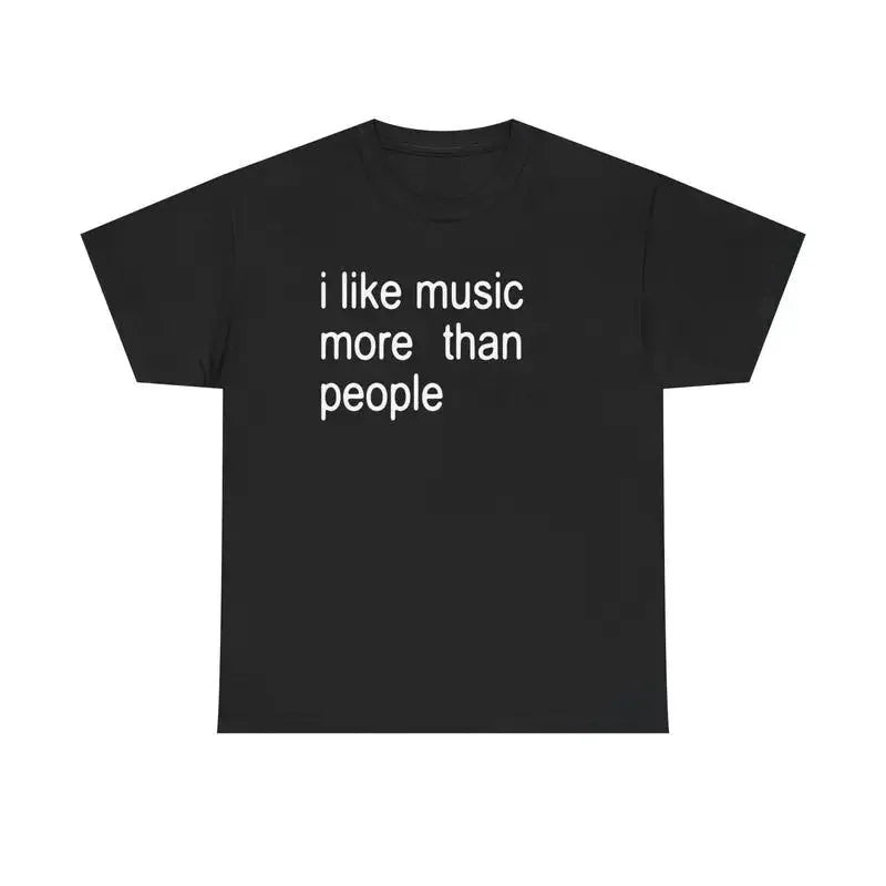 Music Over People Graphic Tee