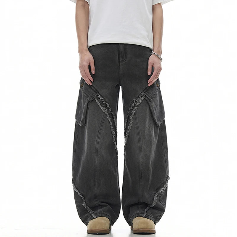 Avant Cargo Raw Edge Jeans