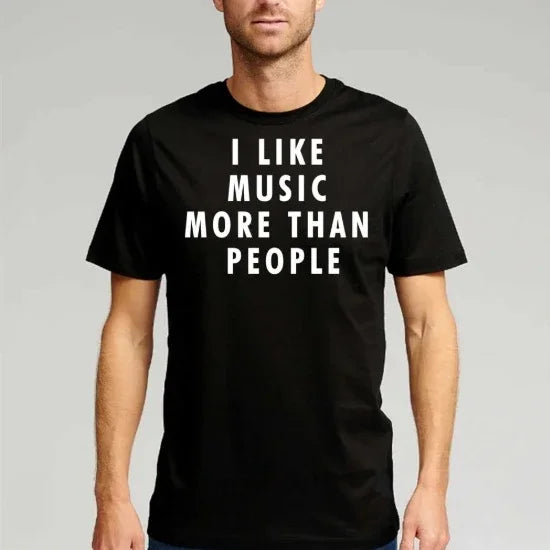 Music Over People Graphic Tee