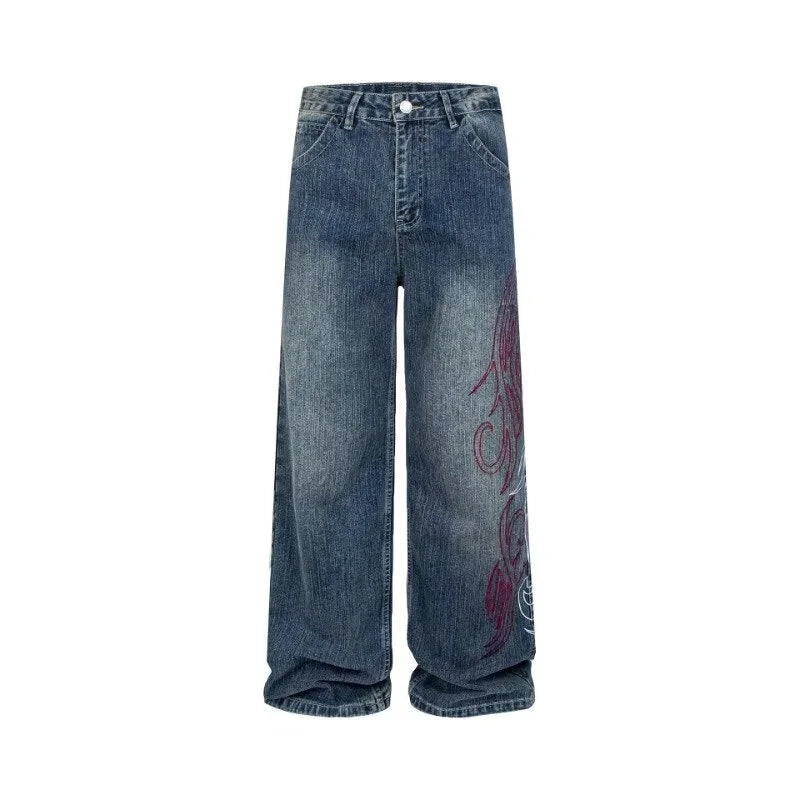 Flame Thread Street Jeans