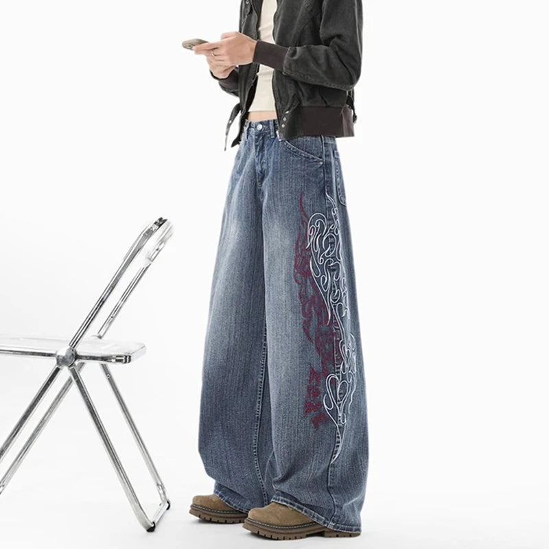 Flame Thread Street Jeans