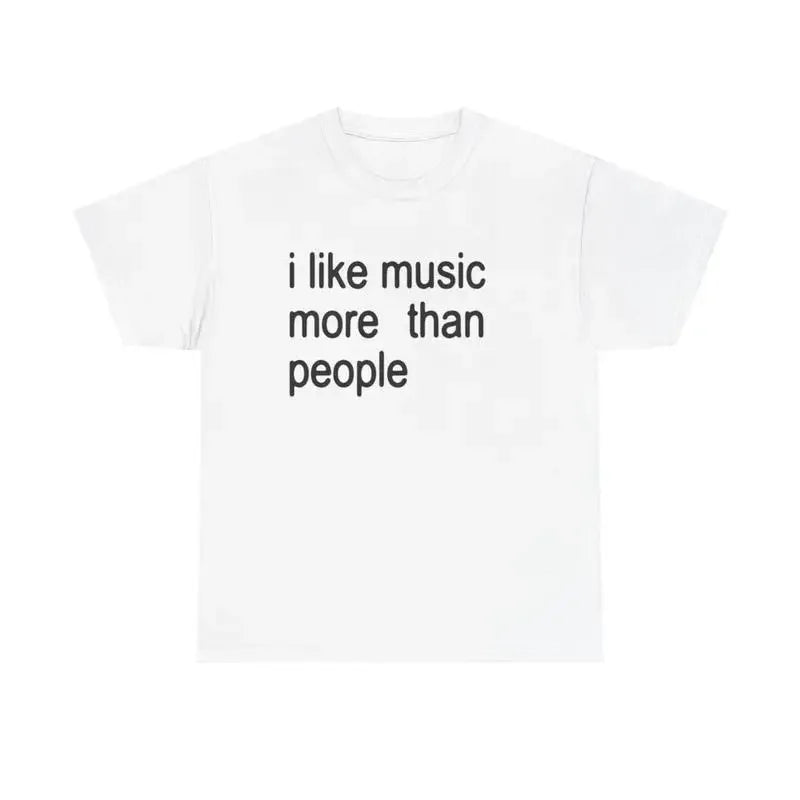 Music Over People Graphic Tee