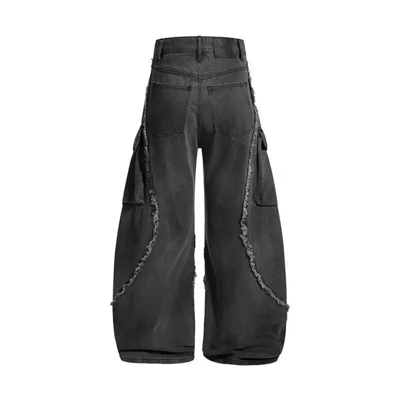 Avant Cargo Raw Edge Jeans