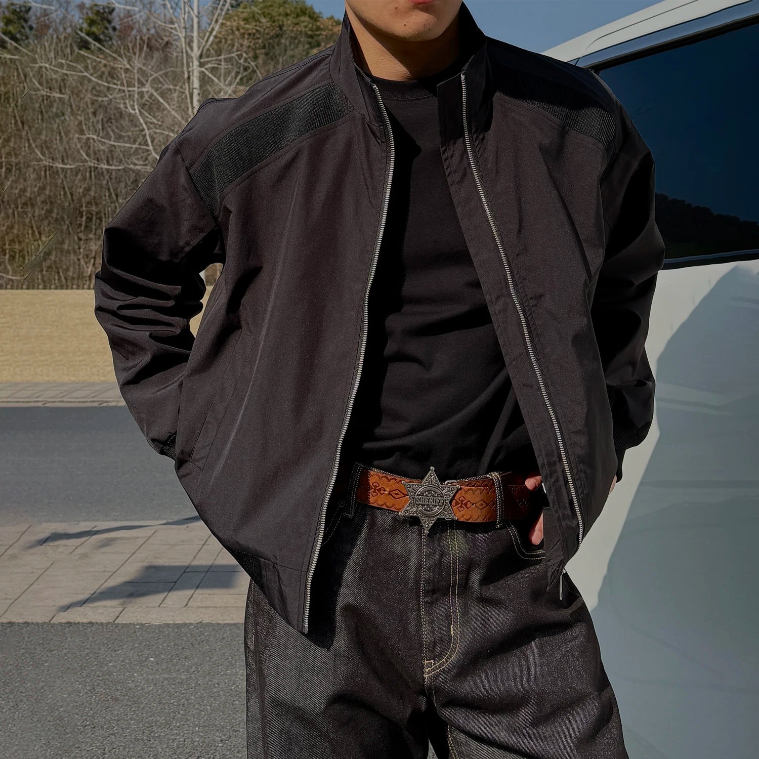 Retro Cleanfit Flight Jacket