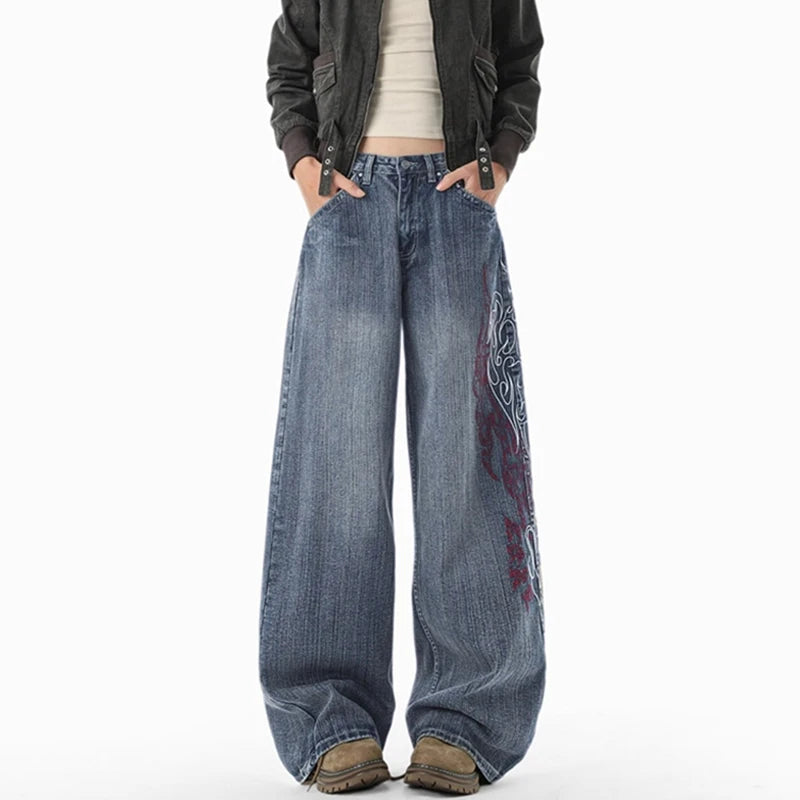 Flame Thread Street Jeans